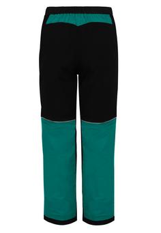 Rückansicht von normani Outdoor Sports Saanich Regenhose Kinder Petrol