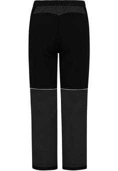 Rückansicht von normani Outdoor Sports Sekiu Regenhose Kinder Anthrazit