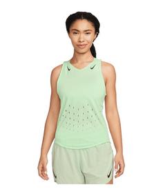 Nike AeroSwift Tanktop Damen Laufshirt Damen gruenschwarz