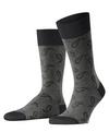 Burlington Paisley SO Socken Herren - black (3000)
