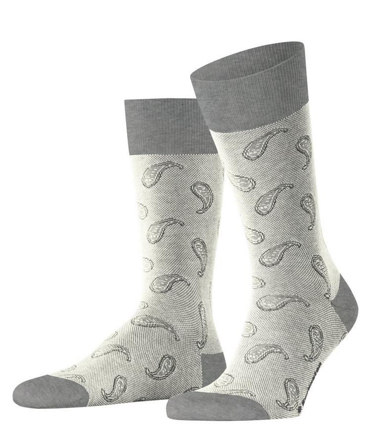 Burlington Burlington Paisley SO Socken Herren - light grey (3400) - 0 | SportScheck