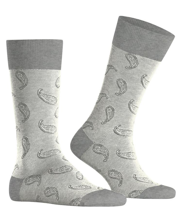 Burlington Burlington Paisley SO Socken Herren - light grey (3400) - 0 | SportScheck
