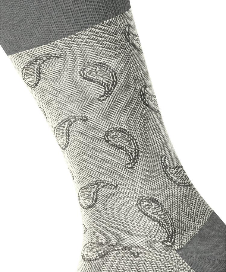 Burlington Burlington Paisley SO Socken Herren - light grey (3400) - 1 | SportScheck