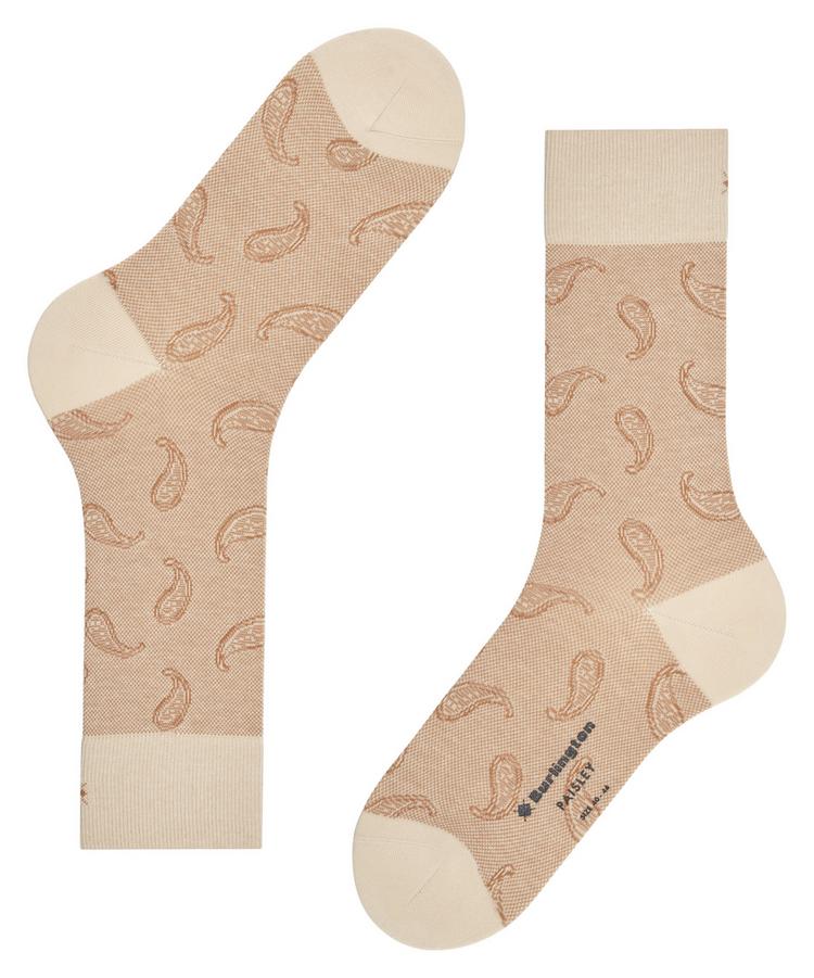 Burlington Burlington Paisley SO Socken Herren - zement (4077) - 2 | SportScheck