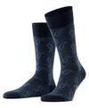 Burlington Paisley SO Socken Herren - marine (6120)