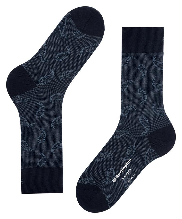 Burlington Burlington Paisley SO Socken Herren - marine (6120) - 2 | SportScheck