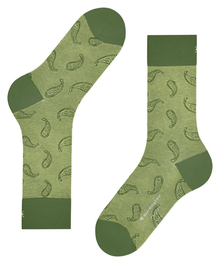 Burlington Burlington Paisley Socken Herren - fir green (7656) - 2 | SportScheck