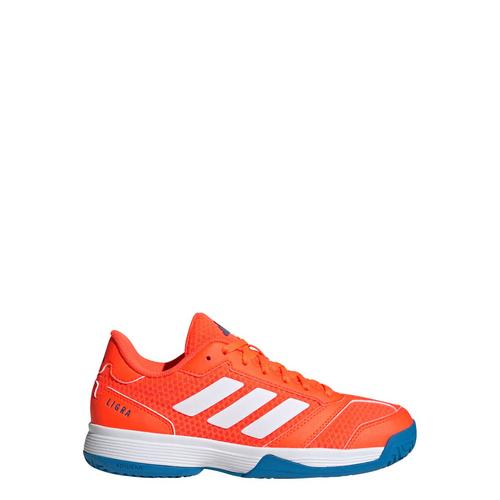 Rückansicht von adidas Ligra 8 Indoor Kids Schuh Hallenschuhe Kinder Team Solar Orange / Cloud White / Cloud White