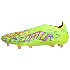 adidas Predator Elite FG Fußballschuh Fußballschuhe Lucid Lemon / Lucid Pink / Blue Fusion
