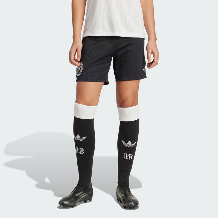adidas adidas DFB Anniversary Shorts Fu&szlig;ballshorts Damen - Black / Cloud White - 0 | SportScheck