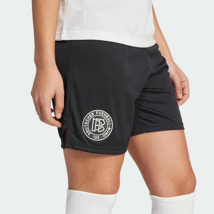 adidas adidas DFB Anniversary Shorts Fu&szlig;ballshorts Damen - Black / Cloud White - 0 | SportScheck