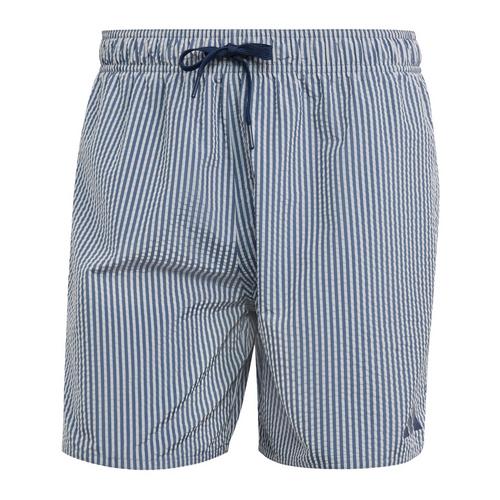adidas Seersucker Gestreifte Badeshorts 5 Zoll Badehose Herren