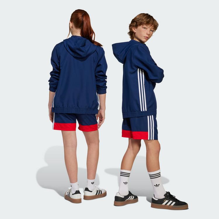 adidas adidas Tiro 25 Essentials Woven Kids Shorts Funktionsshorts Kinder - Team Navy / Red - 1 | SportScheck