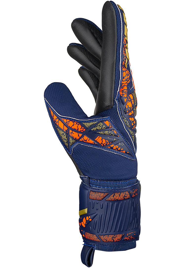 Reusch Reusch Attrakt Silver NC Torwarthandschuhe - 4411 premium blue/gold/black - 0 | SportScheck