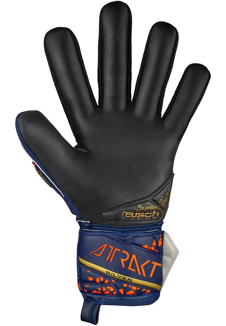 Reusch Reusch Attrakt Silver NC Torwarthandschuhe - 4411 premium blue/gold/black - 1 | SportScheck