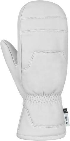 Rückansicht von Reusch Sense Mitten Skihandschuhe 1100 white