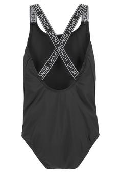 Rückansicht von Bench Badeanzug Badeanzug Damen schwarz