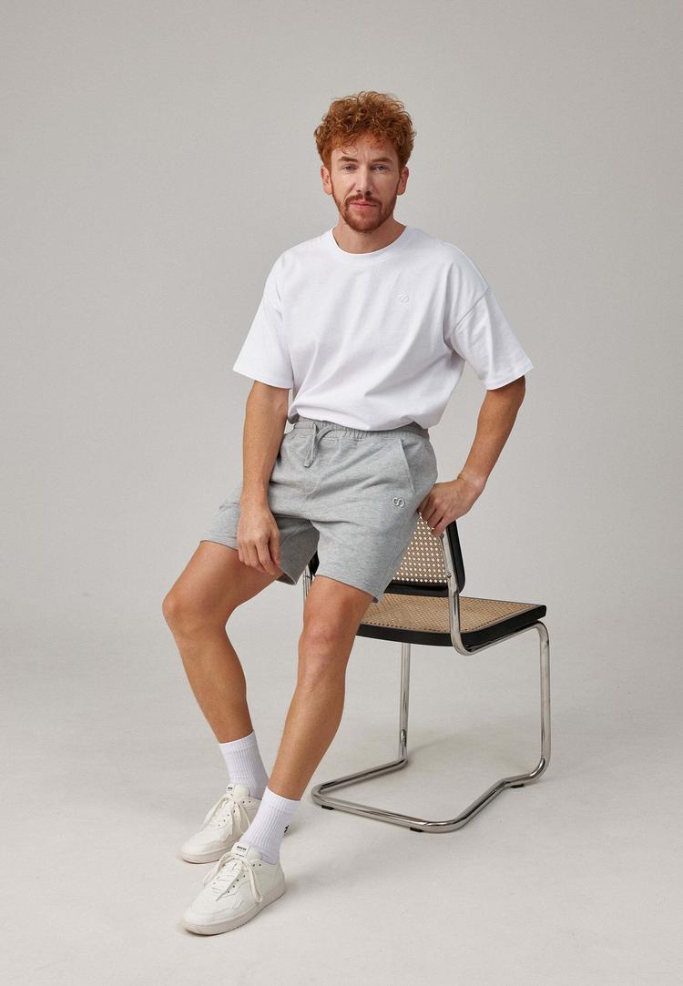 Snocks Snocks Sweatshorts Herren Trainingshose Herren - Hellgrau - 5 | SportScheck