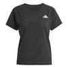 adidas Adizero Running T-Shirt Laufshirt Damen - Black