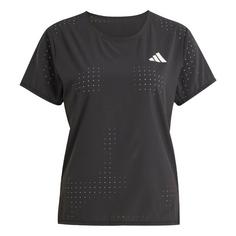 adidas Adizero Running T-Shirt Laufshirt Damen Black