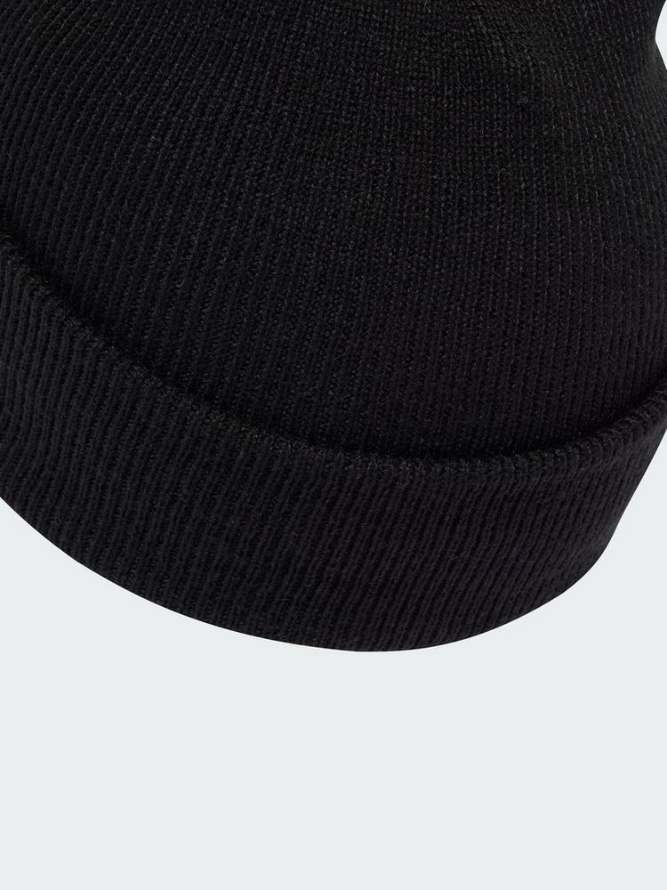 adidas adidas New Logo Beanie Cuff Beanie - Black / White - 1 | SportScheck