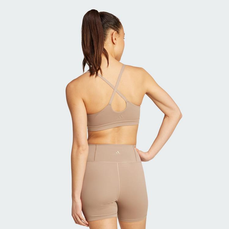 adidas adidas adidas All Me Light Support BH BH Damen - Chalky Brown - 1 | SportScheck
