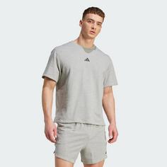 Rückansicht von adidas D4T X T-Shirt Funktionsshirt Herren Medium Grey Heather