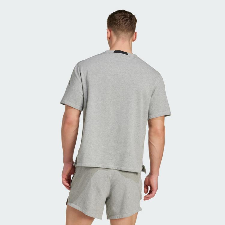 adidas adidas D4T X T-Shirt Funktionsshirt Herren - Medium Grey Heather - 1 | SportScheck