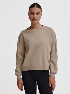 Rückansicht von hummel hmlMT DHYANI SWEATSHIRT Funktionssweatshirt Damen PLUM PERFECT