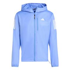 adidas Own The Run Jacke Laufjacke Herren Blue Fusion