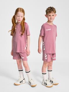 Rückansicht von hummel hmlPROMO KIDS SET Trainingsanzug Kinder LILAS