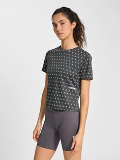Rückansicht von hummel Funktionsshirt Damen VERDANT GREEN