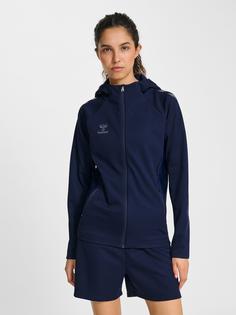 Rückansicht von hummel Funktionssweatshirt Damen MARINE
