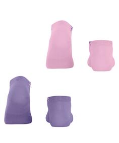 Rückansicht von Burlington Everyday SN 2-Pack Freizeitsocken Damen lilac (6925)