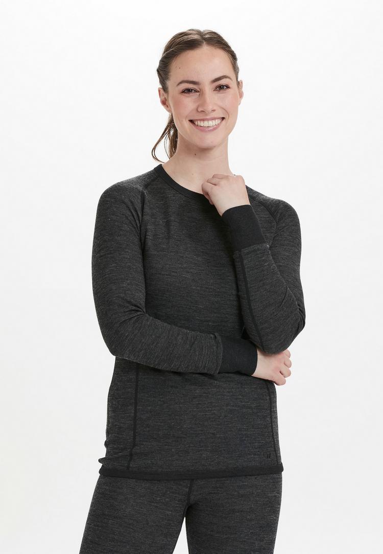 Whistler Whistler BRANDI Skishirt Damen - 1011 Dark Grey Melange - 1 | SportScheck