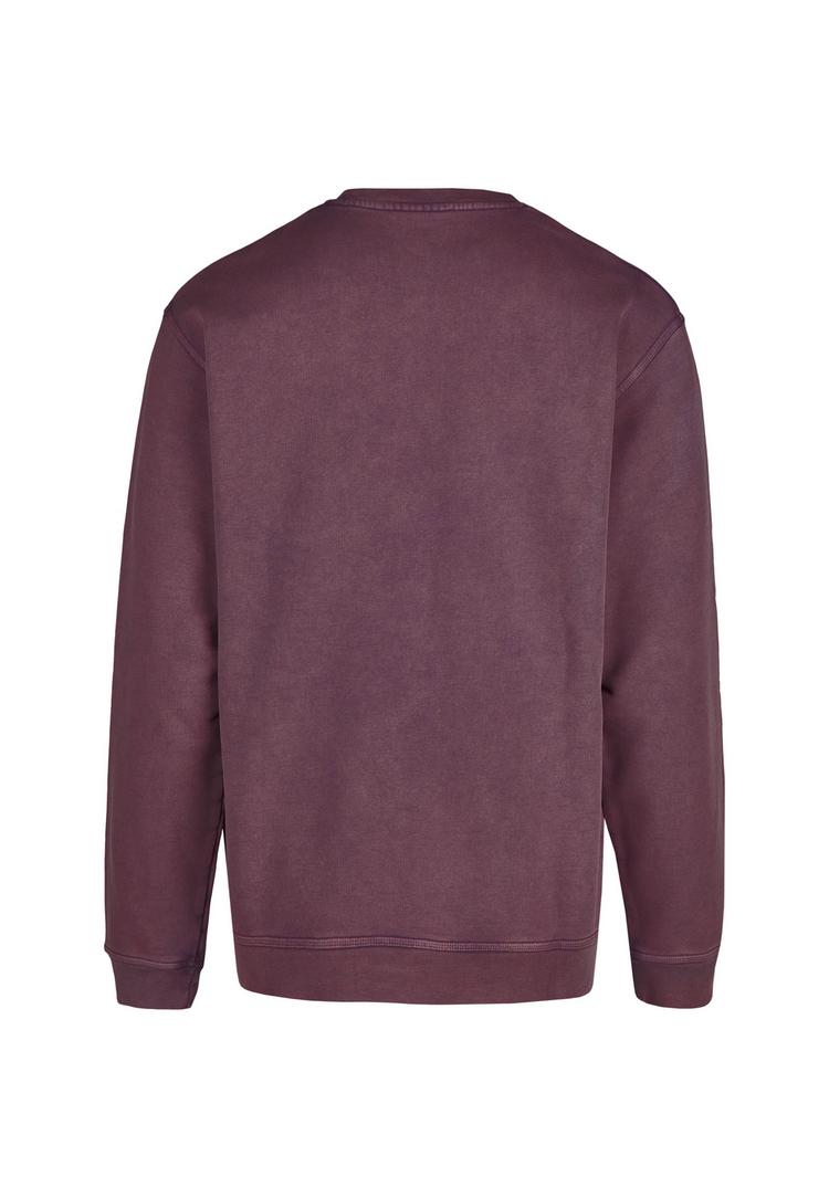 Cleptomanicx Cleptomanicx Ligull Washed Sweatshirt Herren - Plum Perfect - 1 | SportScheck