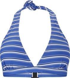 Cruz Pozzuoli Bikini Oberteil Damen Print 3577 Blue stripe