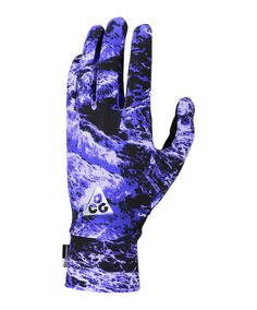 Rückansicht von Nike ACG DF LW Handschuhe Violet Fingerhandschuhe Herren violettschwarz