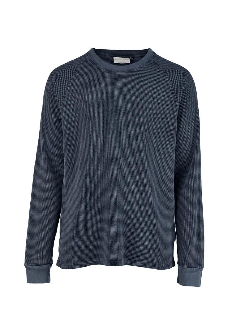 Cleptomanicx Cleptomanicx Boxy Crewneck Thermal Longsweat Herren - Sky Captain - 0 | SportScheck
