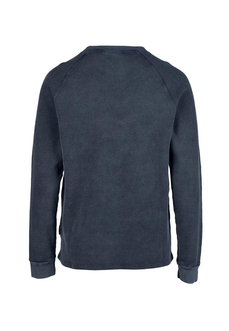Cleptomanicx Cleptomanicx Boxy Crewneck Thermal Longsweat Herren - Sky Captain - 1 | SportScheck
