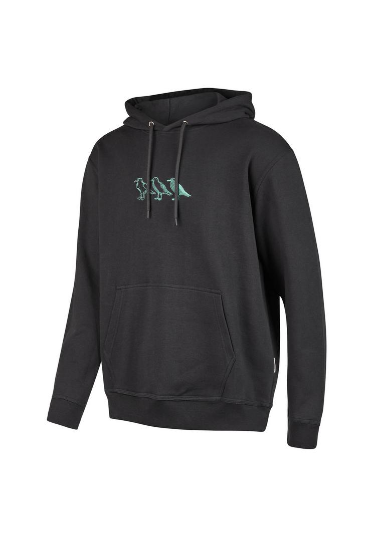 Cleptomanicx Cleptomanicx Classic Hooded Scribble Gull Kapuzenshirt Herren - Blue Graphite - 0 | SportScheck