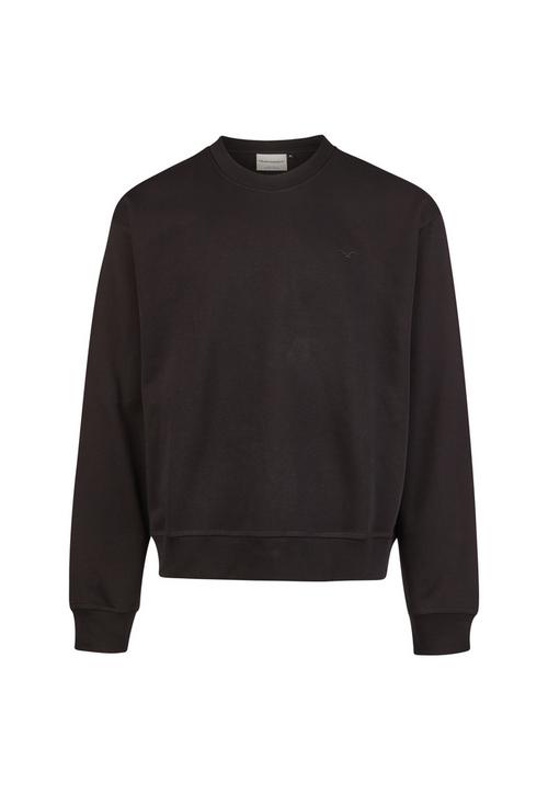 Cleptomanicx Boxy Crewneck Ligull Boxy Crop Longsweat Herren