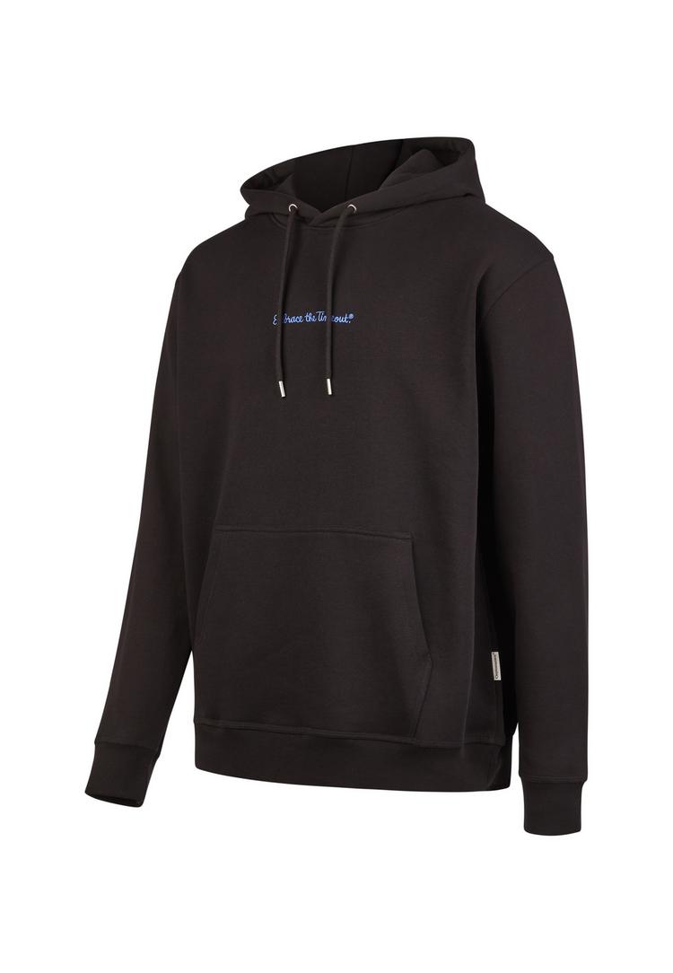 Cleptomanicx Cleptomanicx Classic Hooded Embrace Kapuzenshirt Herren - Black - 0 | SportScheck