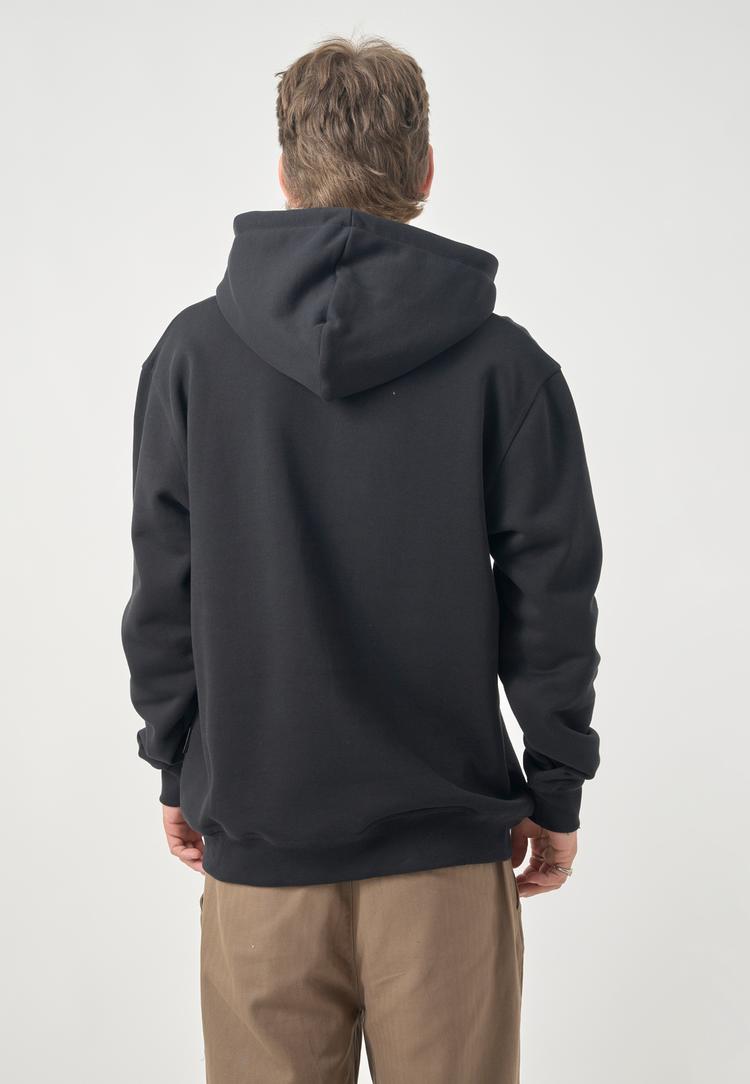 Cleptomanicx Cleptomanicx Classic Hooded Embrace Kapuzenshirt Herren - Black - 2 | SportScheck