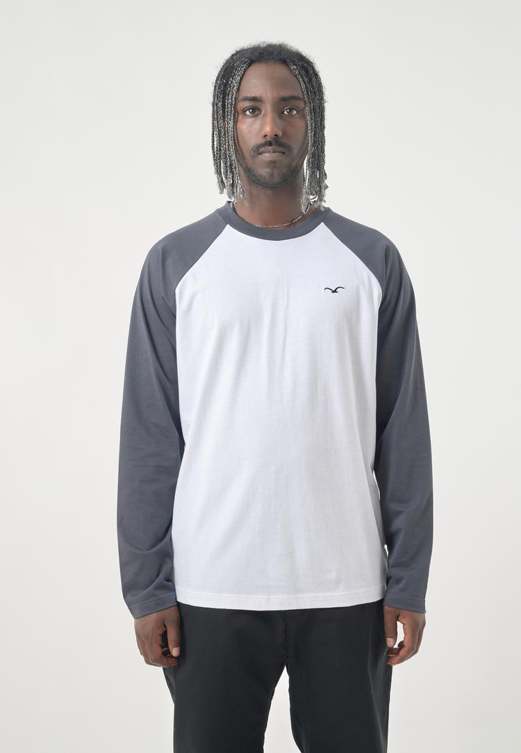 Cleptomanicx Cleptomanicx Longsleeve Ligull College Langarmshirt Herren - Blue Graphite - 0 | SportScheck