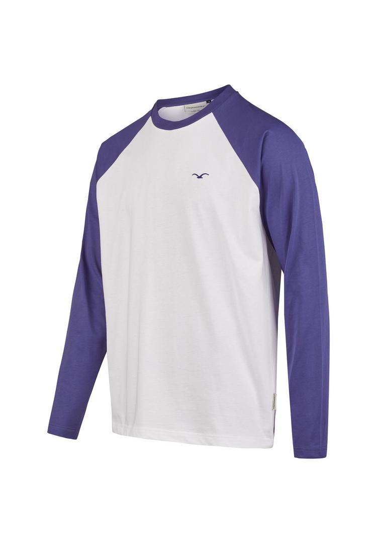 Cleptomanicx Cleptomanicx Longsleeve Ligull College Langarmshirt Herren - Skipper Blue - 0 | SportScheck