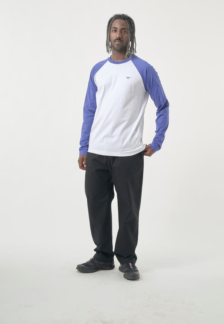 Cleptomanicx Cleptomanicx Longsleeve Ligull College Langarmshirt Herren - Skipper Blue - 0 | SportScheck