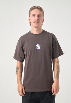 Rückansicht von Cleptomanicx Classic Tee Old Thug Printshirt Herren Molé