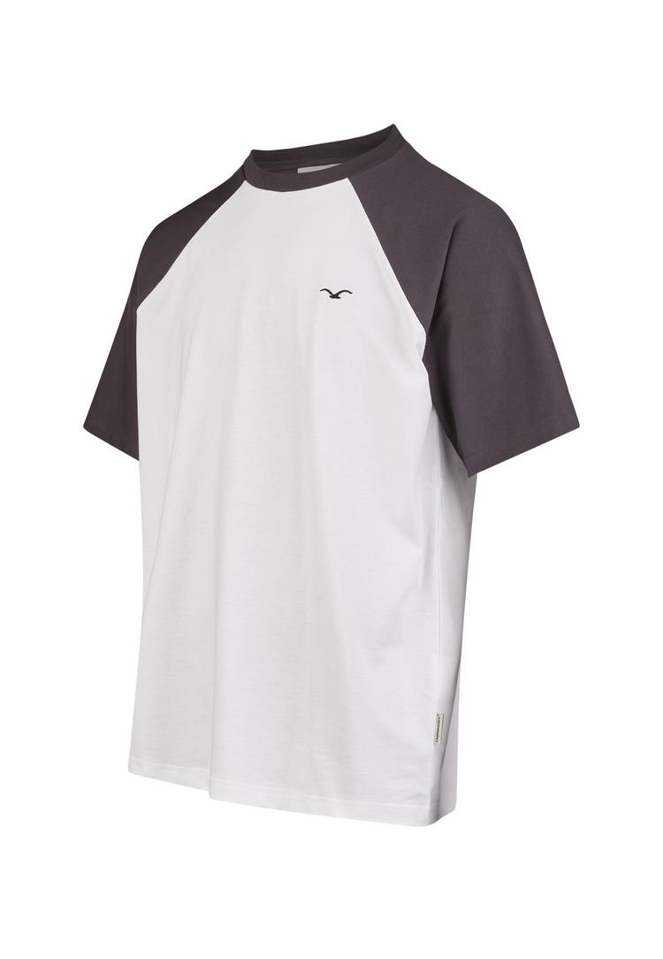 Cleptomanicx Cleptomanicx Boxy Tee Ligull College T-Shirt Herren - Blue Graphite - 0 | SportScheck