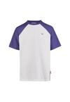 Cleptomanicx Boxy Tee Ligull College T-Shirt Herren - Skipper Blue